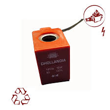 Bobine électrovanne - E0243 Dhollandia - 12V - Filaire